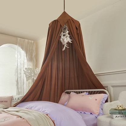 Flags Tassel Large Dome Semi-Shading Hanging Indoor Tent