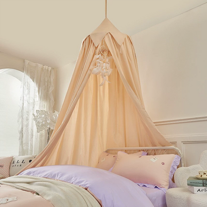 Flags Tassel Large Dome Semi-Shading Hanging Indoor Tent