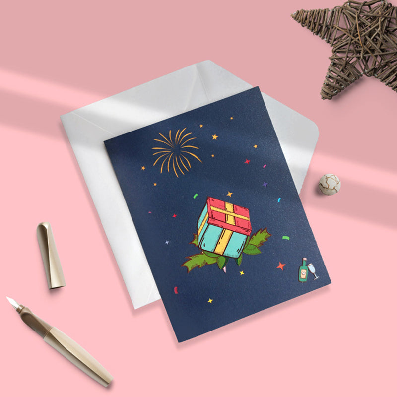 Carte Pop-Up Coffrets Cadeaux