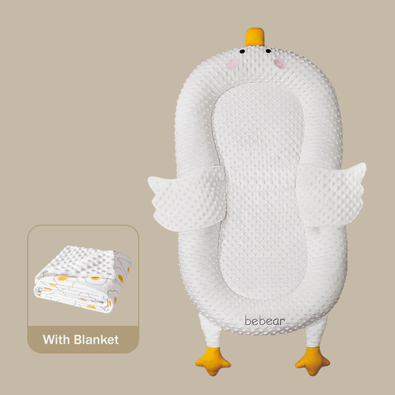 Goose Cozy Peas Pod Infant Lounger with Pillows