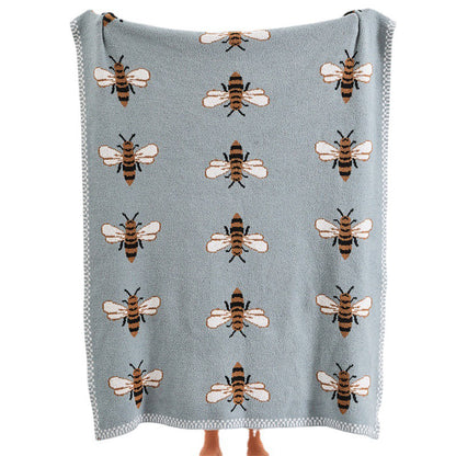 Half Fleece Blanket & Pillowcase - BeeBee
