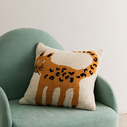 Half Fleece Blanket & Pillowcase - Leopard