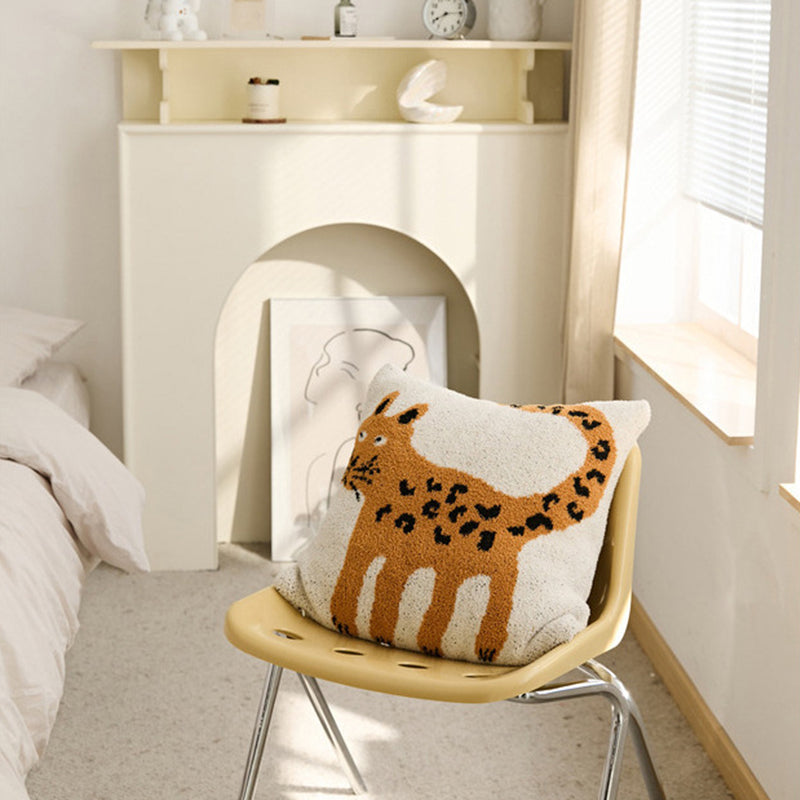 Half Fleece Blanket & Pillowcase - Leopard