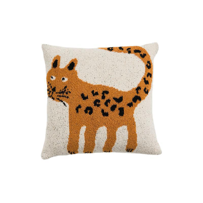 Half Fleece Blanket & Pillowcase - Leopard