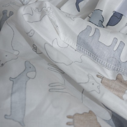 52x28" Tailored Handmade 100% Cotton Fitted Sheets for Crib Toddler Size Bed