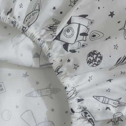 52x28" Tailored Handmade 100% Cotton Fitted Sheets for Crib Toddler Size Bed