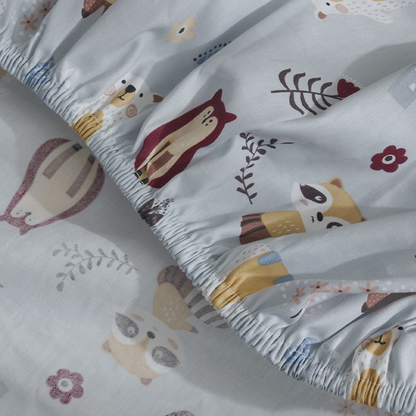 52x28" Tailored Handmade 100% Cotton Fitted Sheets for Crib Toddler Size Bed