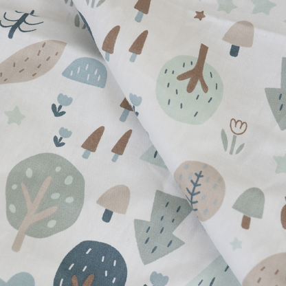 52x28" Tailored Handmade 100% Cotton Fitted Sheets for Crib Toddler Size Bed