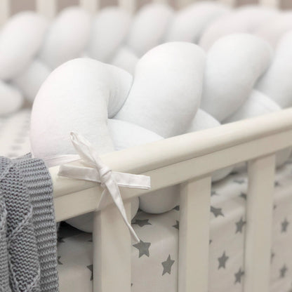 189" 3-Braided Handmade Bedding Long Cushion Crib Padding