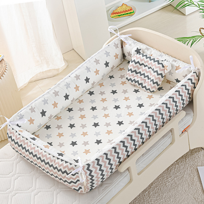 36"x20" Infant Newborns Co-sleeper Set with Pillow & Blanket
