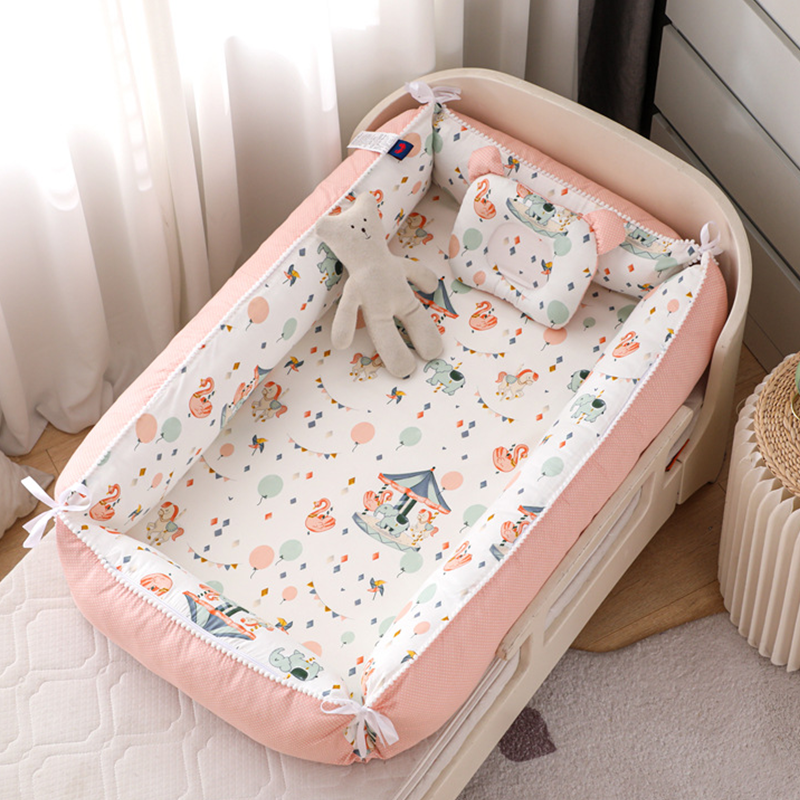 36"x20" Infant Newborns Co-sleeper Set with Pillow & Blanket