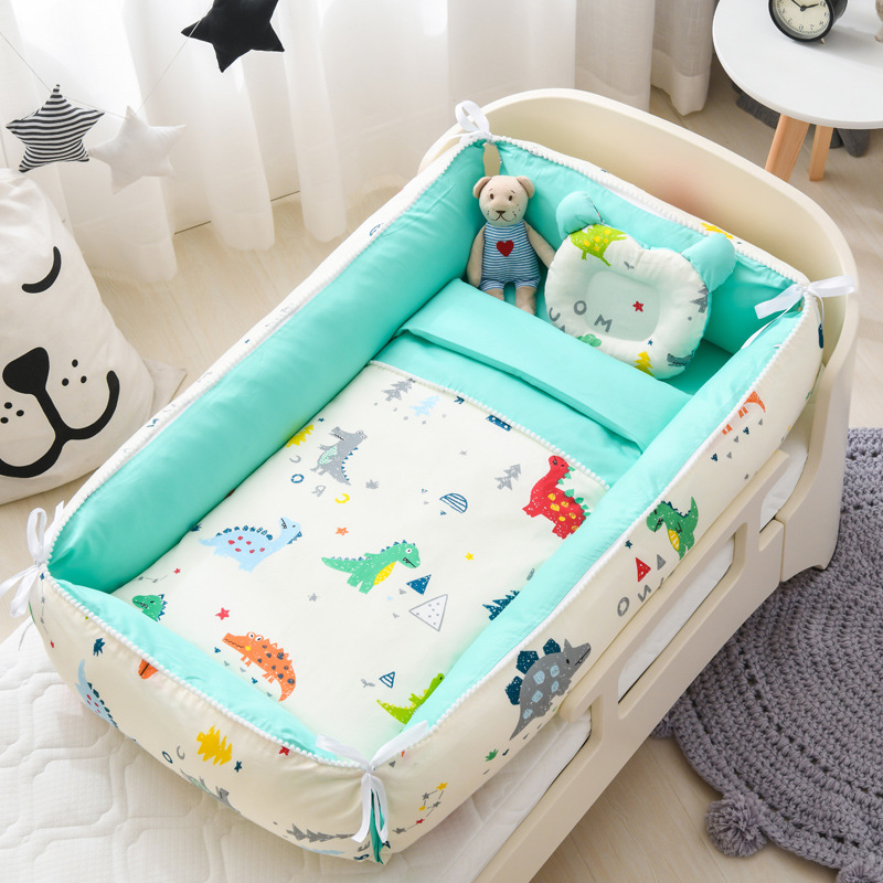 36"x20" Infant Newborns Co-sleeper Set with Pillow & Blanket