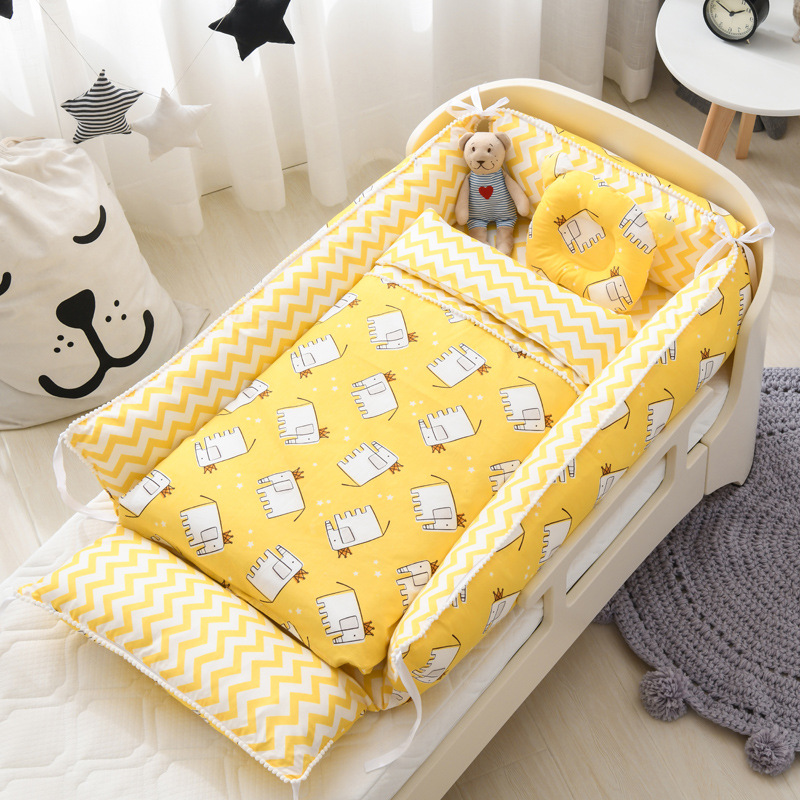36"x20" Infant Newborns Co-sleeper Set with Pillow & Blanket