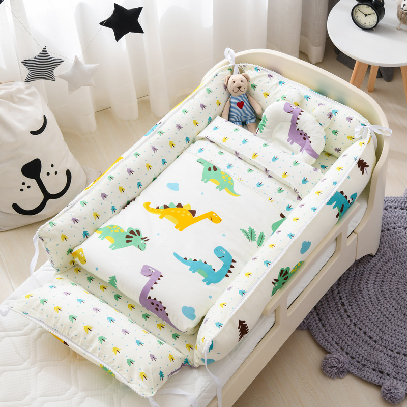 36"x20" Infant Newborns Co-sleeper Set with Pillow & Blanket