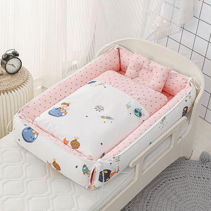 36"x20" Infant Newborns Co-sleeper Set with Pillow & Blanket