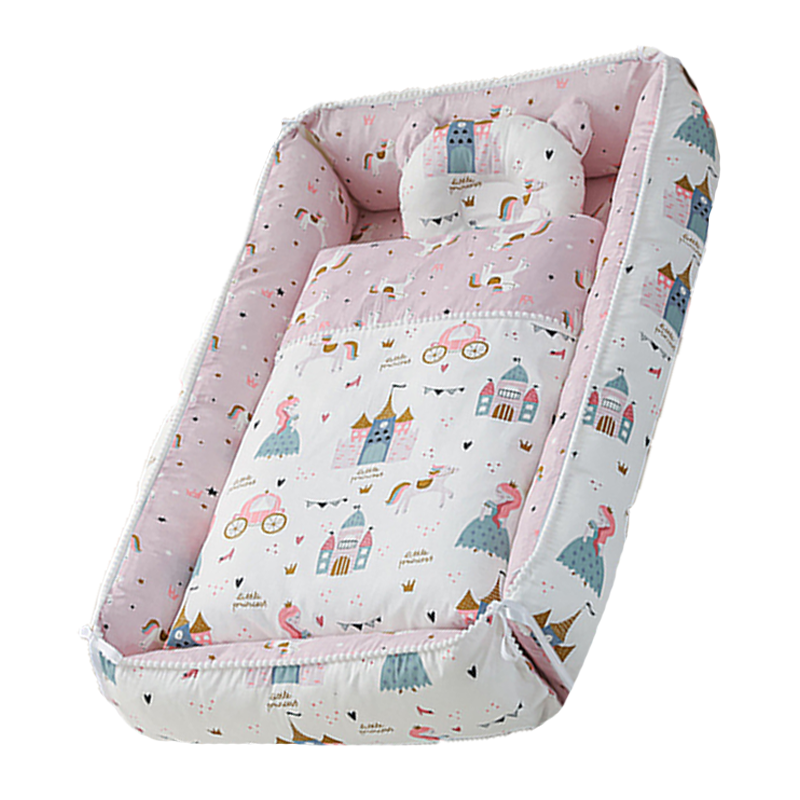 36"x20" Infant Newborns Co-sleeper Set with Pillow & Blanket