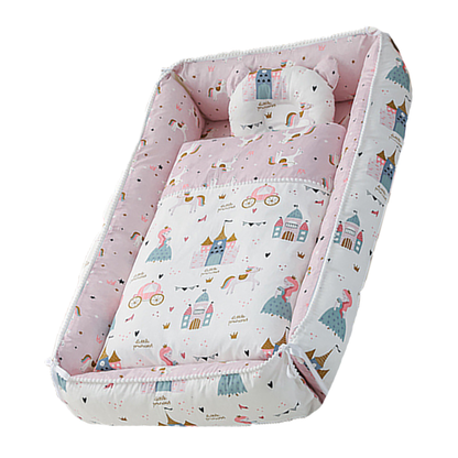 36"x20" Infant Newborns Co-sleeper Set with Pillow & Blanket