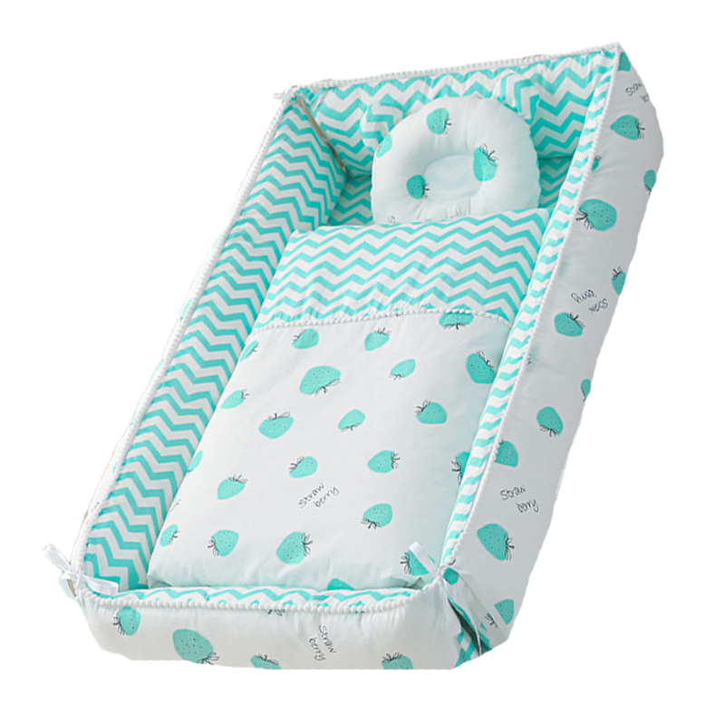 36"x20" Infant Newborns Co-sleeper Set with Pillow & Blanket