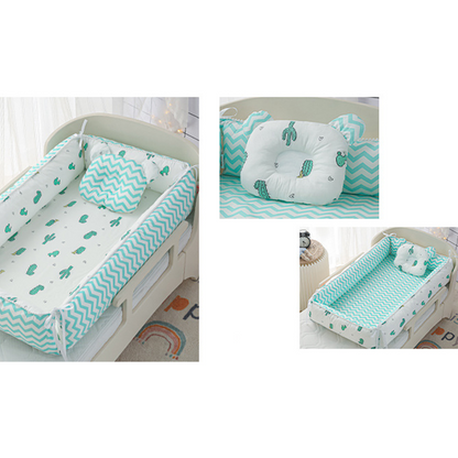 36"x20" Infant Newborns Co-sleeper Set with Pillow & Blanket