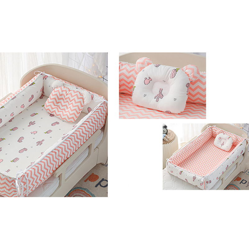 36"x20" Infant Newborns Co-sleeper Set with Pillow & Blanket