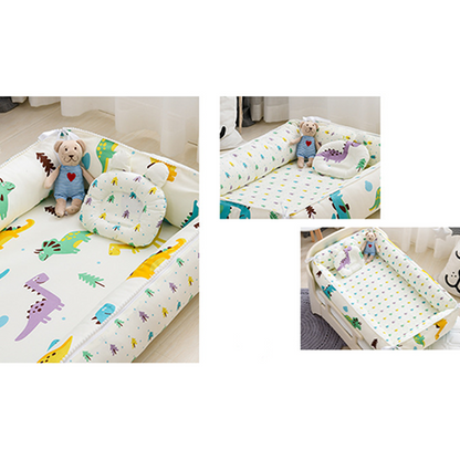 36"x20" Infant Newborns Co-sleeper Set with Pillow & Blanket