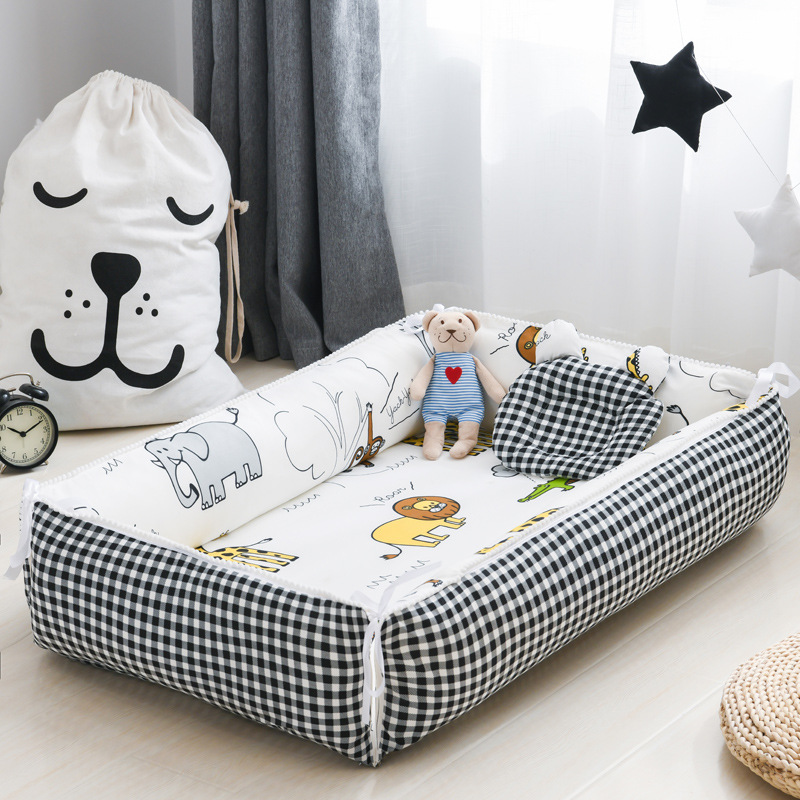 36"x20" Infant Newborns Co-sleeper Set with Pillow & Blanket