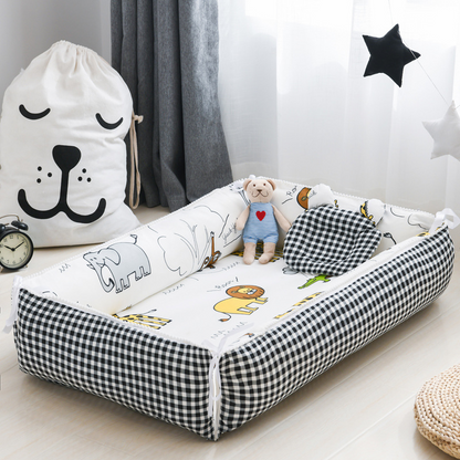 36"x20" Infant Newborns Co-sleeper Set with Pillow & Blanket