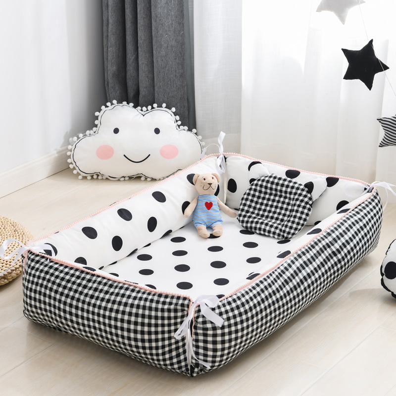 36"x20" Infant Newborns Co-sleeper Set with Pillow & Blanket