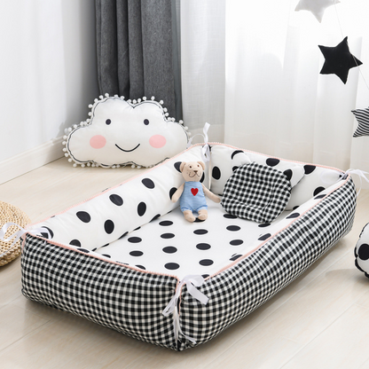 36"x20" Infant Newborns Co-sleeper Set with Pillow & Blanket