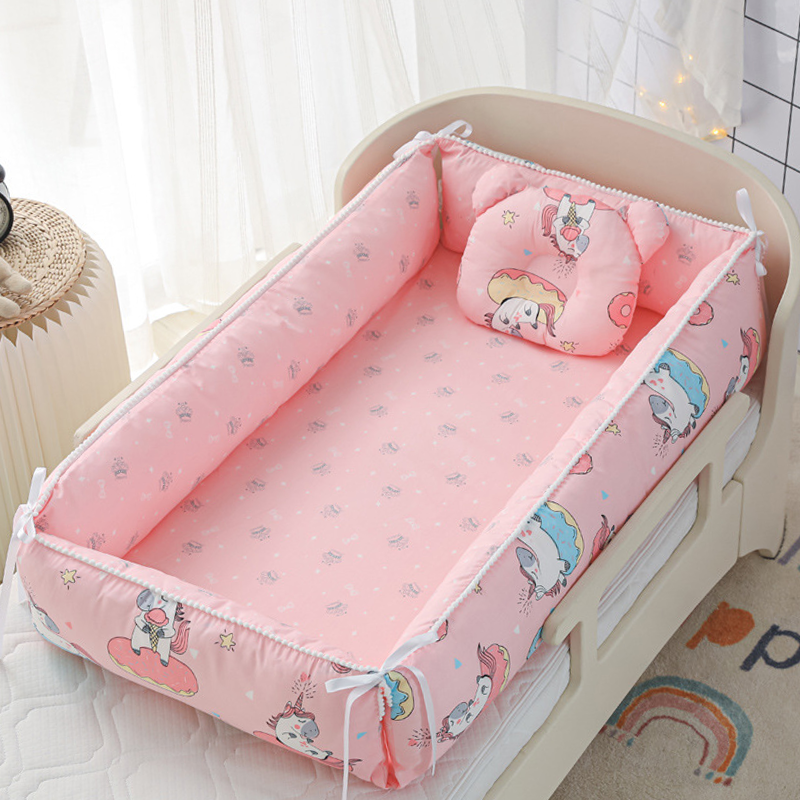 36"x20" Infant Newborns Co-sleeper Set with Pillow & Blanket