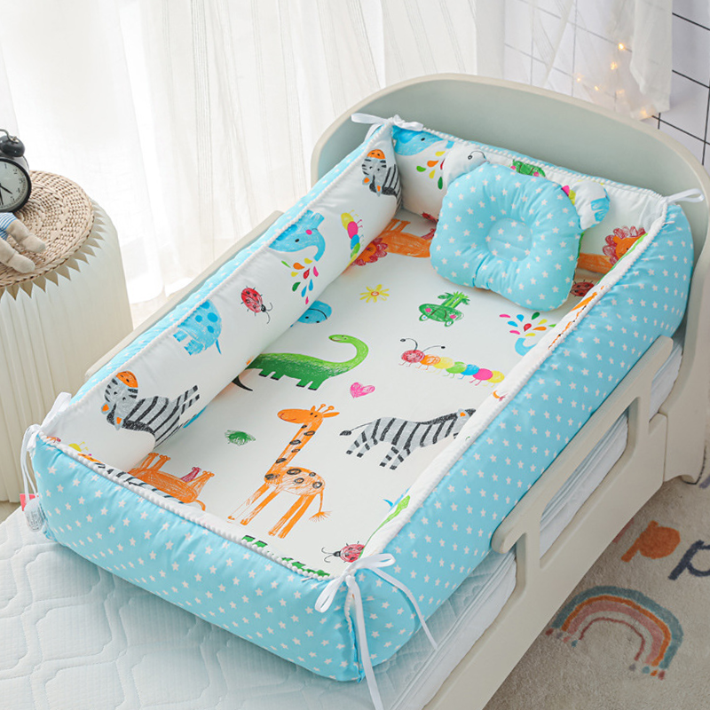 36"x20" Infant Newborns Co-sleeper Set with Pillow & Blanket