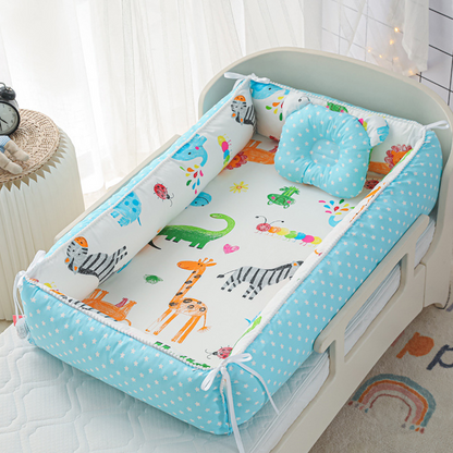 36"x20" Infant Newborns Co-sleeper Set with Pillow & Blanket
