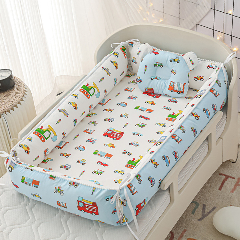 36"x20" Infant Newborns Co-sleeper Set with Pillow & Blanket