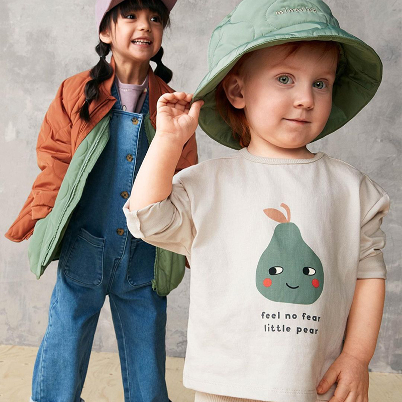 Infant Toddler Long Sleeve Shirt Loose Soft Top for A/S