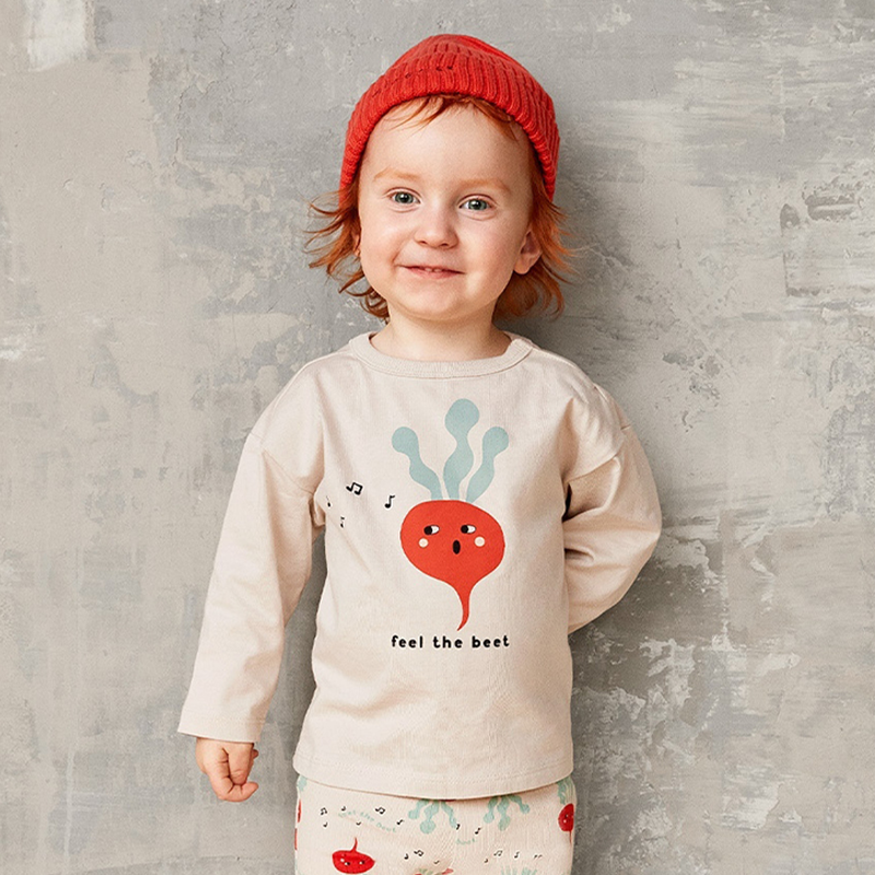 Infant Toddler Long Sleeve Shirt Loose Soft Top for A/S
