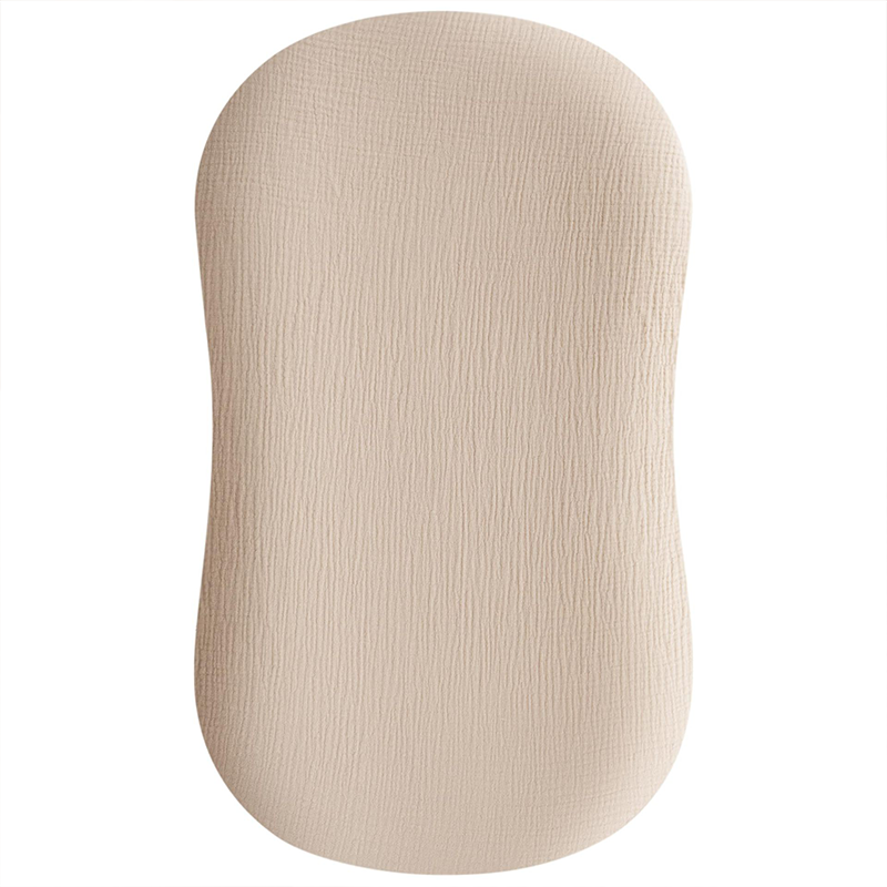 Chaise longue en mousseline pour bébé avec housse 37,5" 