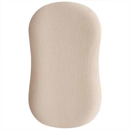 Chaise longue en mousseline pour bébé avec housse 37,5" 