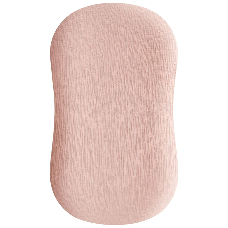 Chaise longue en mousseline pour bébé avec housse 37,5" 