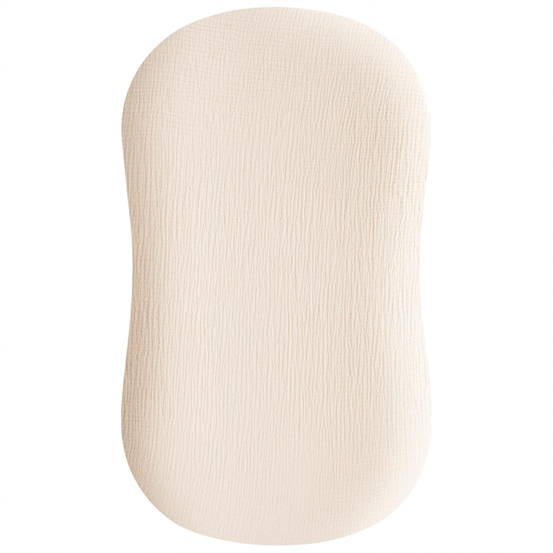 Chaise longue en mousseline pour bébé avec housse 37,5" 