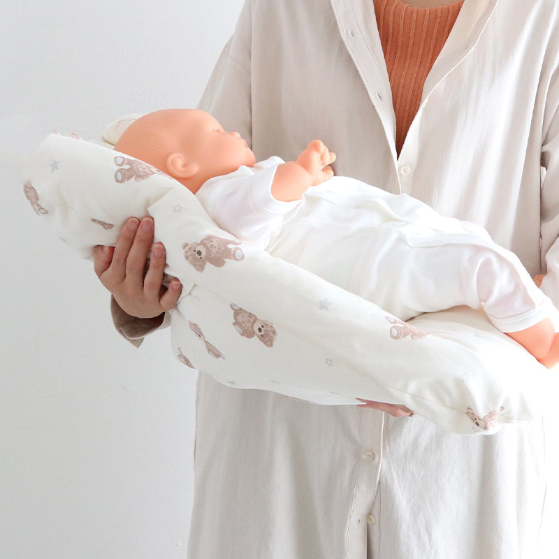 Infant Floor Pillow with Cover