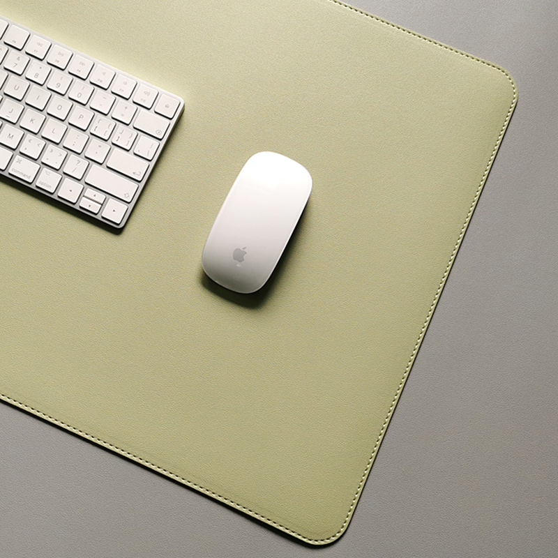 Leather & Cork Desk Pad Protector