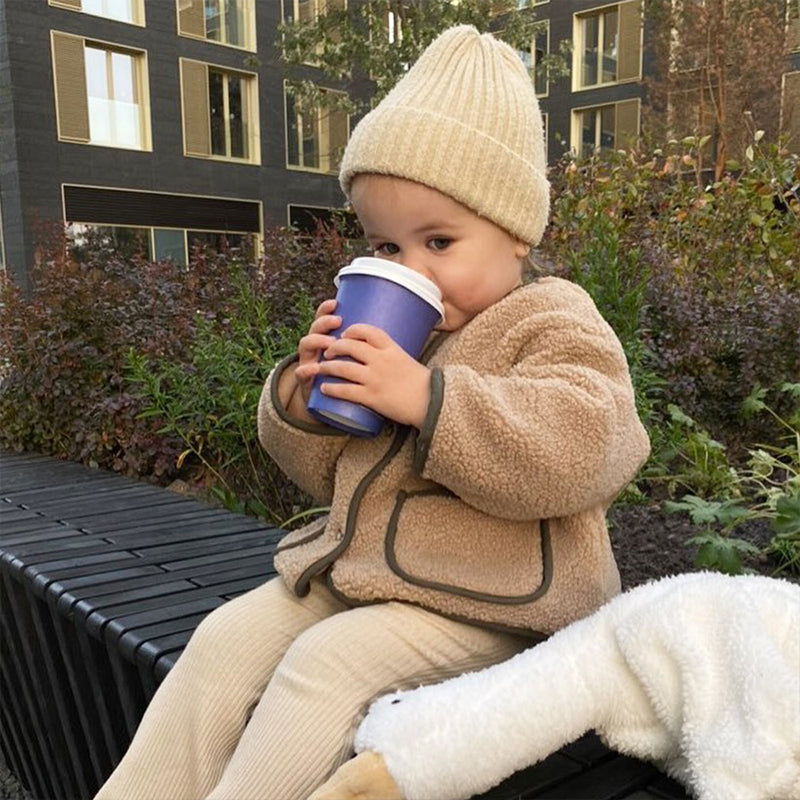 Mommy & Baby Furry Tops Coat for Autumn Winter