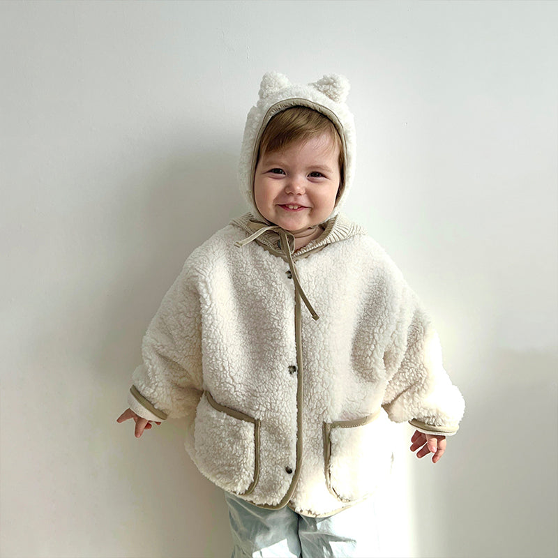 Mommy & Baby Furry Tops Coat for Autumn Winter