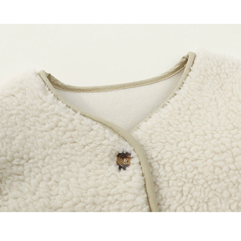Mommy & Baby Furry Tops Coat for Autumn Winter