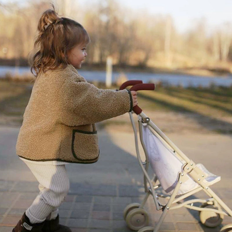Mommy & Baby Furry Tops Coat for Autumn Winter