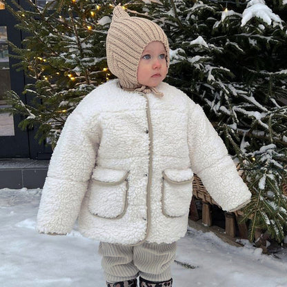 Mommy & Baby Furry Tops Coat for Autumn Winter