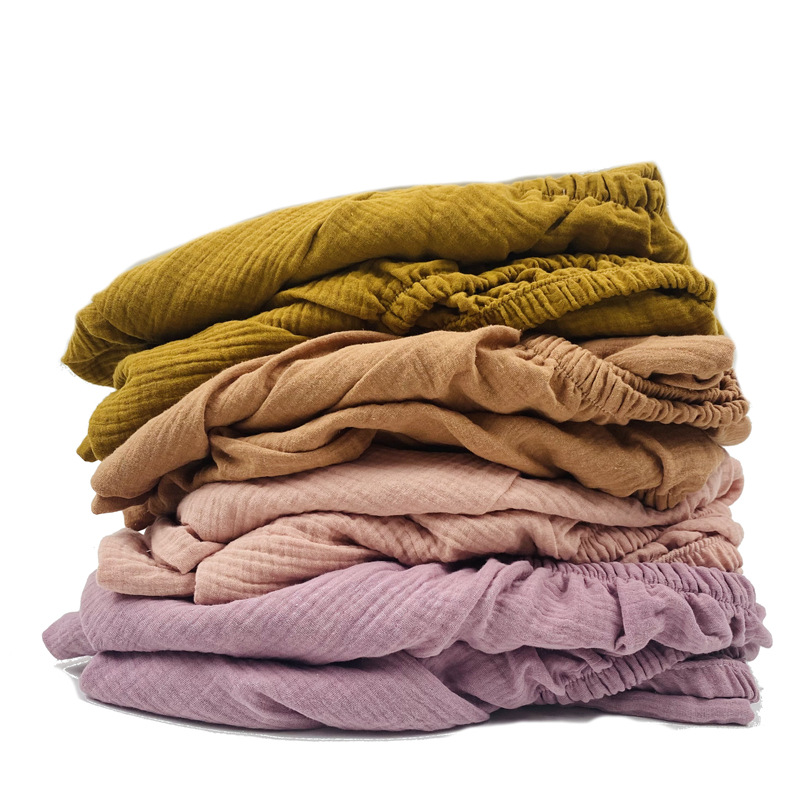 Muslin Fitted Crib Sheet
