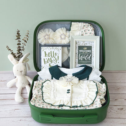 Newborn Gift Box 0-18M Baby Girl Jumpsuit Set