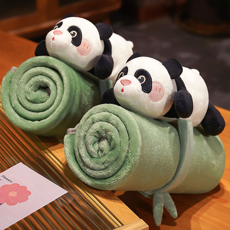 Panda Roll Blanket