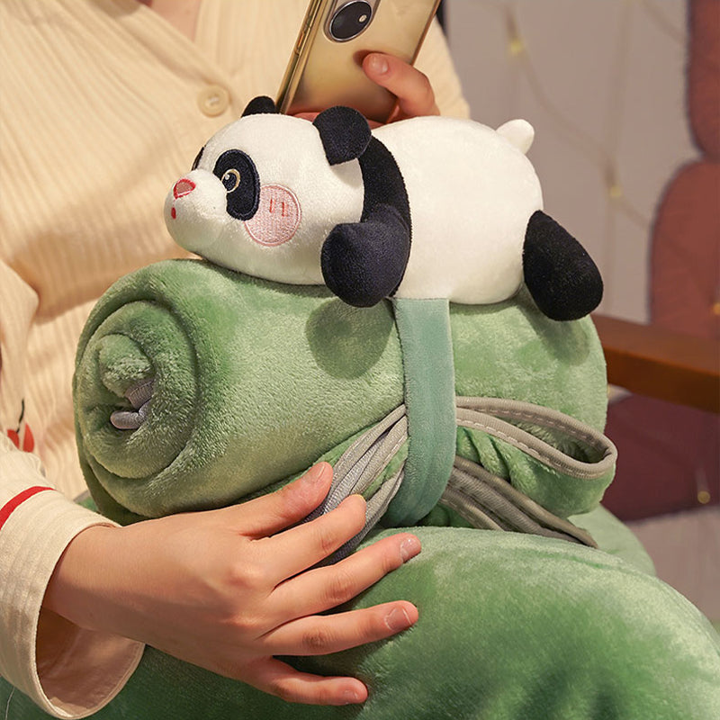 Panda Roll Blanket